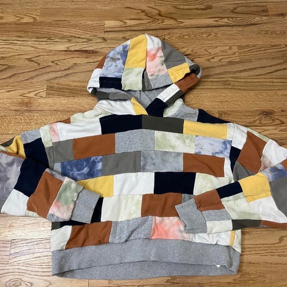 Urban outfitters patchwork hoodie - Picture 1 of 3